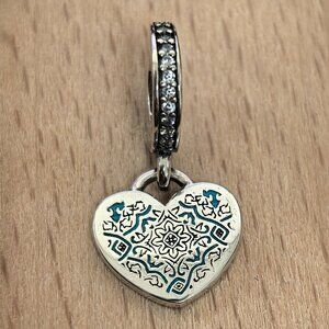 Pandora Portugal Exclusive Dangle Charm Pendant, S925 Silver Bracelets